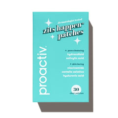 Proactiv front packaging showing 30-count patches and product benefit
