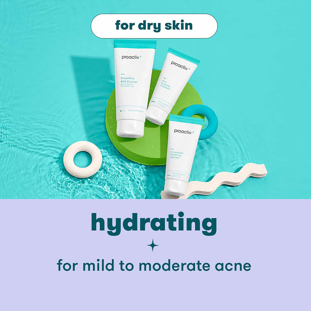 Proactiv product in use lathered on hand demonstrating gentle cleansing action