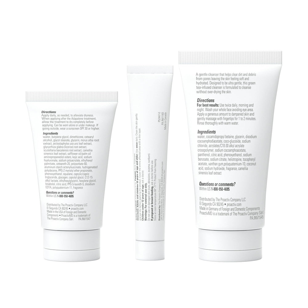ProactivMD products in hand for size comparison and kit coverage