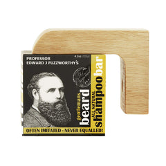 Professor Fuzzworthy size comparison with soap bar showing compact scale and fit