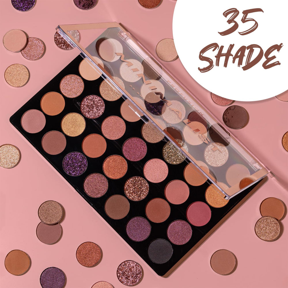 Profusion Cosmetics palette held in hand for size comparison and on-the-go convenience