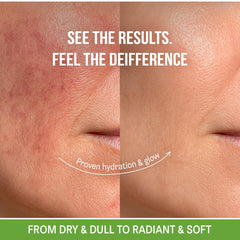 PROJECT 701 pea-sized application on hand demonstrating non-greasy finish