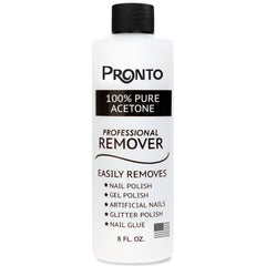 Pronto front bottle showing label and volume for quick identification and trust