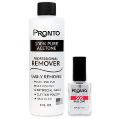 Pronto front packaging showing full SOS Nail Rehab Kit benefits