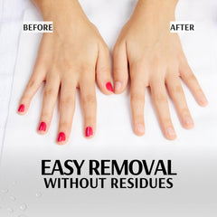 Pronto treatment texture on fingertip conveying easy spreadability