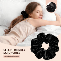 PROPOG stretched scrunchie showing elastic core strength and reliable stretch