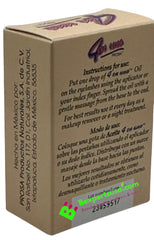 Prosa on bathroom vanity suggesting nightly routine and easy use
