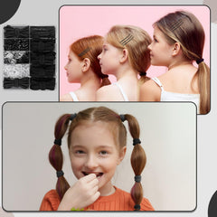 ProSuites seamless cotton ponytail holders illustrating no-metal comfort