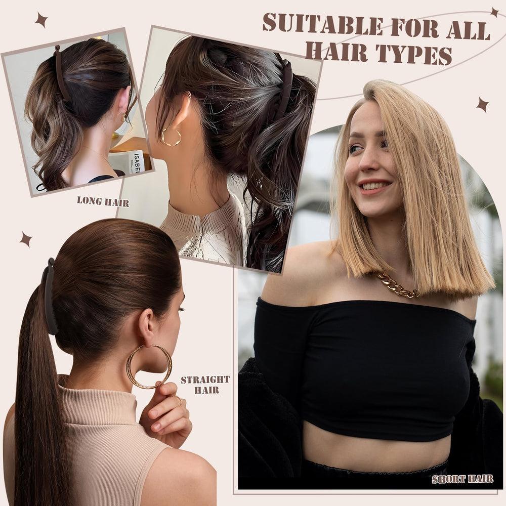 ProSuites clip used in a half-up hairstyle adding volume and polish