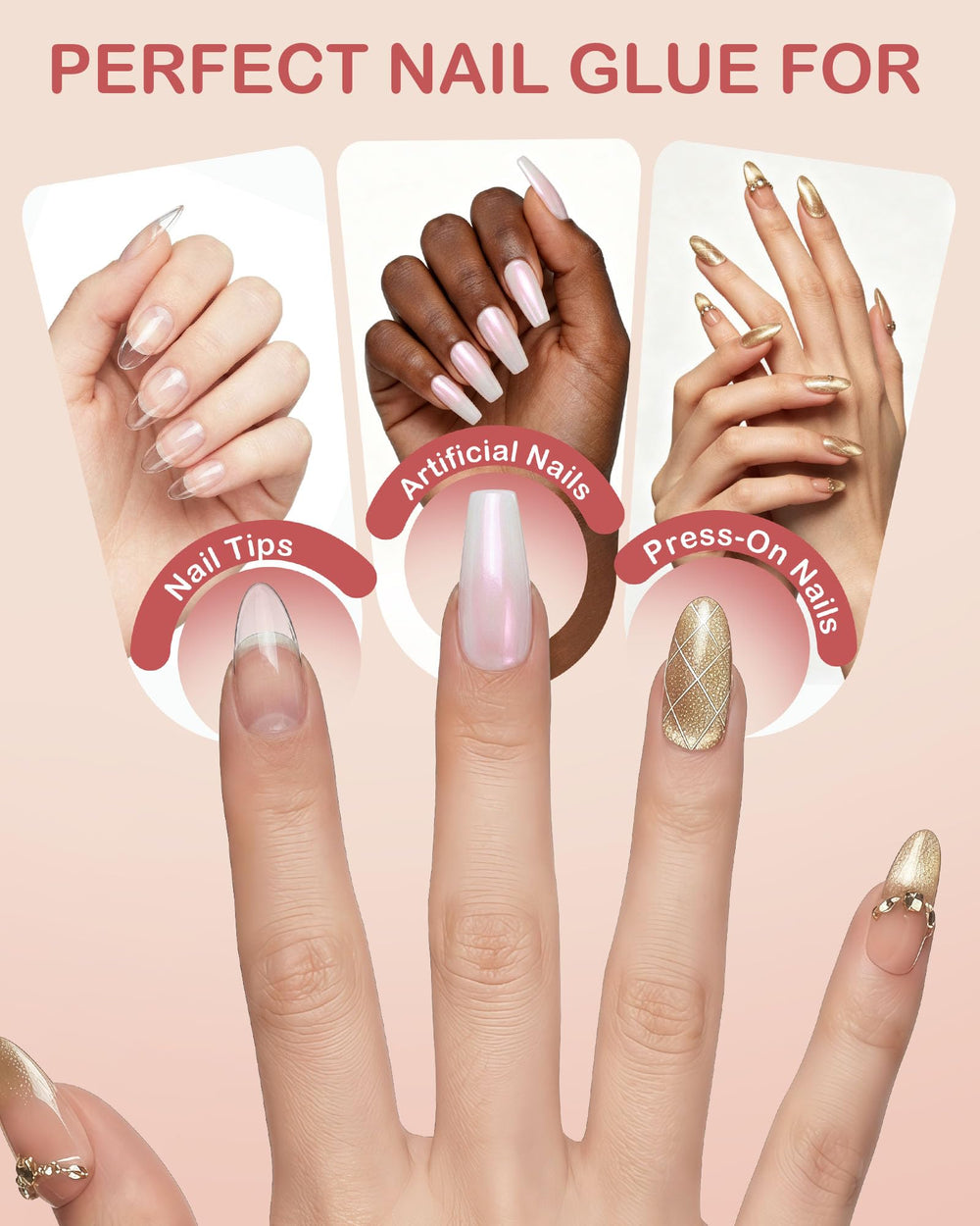 PSUVP nails in shower demonstrating water-resistant, long-lasting wear