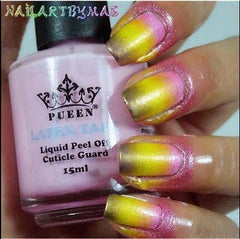PUEEN in salon scene used during manicure demonstrating professional, low-mess workflow