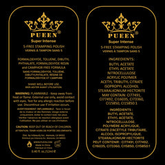 PUEEN Pure White bottle close-up highlighting opaque pigment ideal for reverse stamping