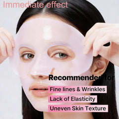 Puisa close-up of hydrogel texture highlighting cooling hydration effect