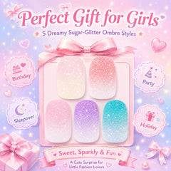 Pumkryth lifestyle birthday party scene with kids wearing nails adding playful flair