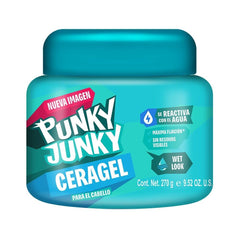 Punky Junky front jar view showing label and size for quick identification and benefit