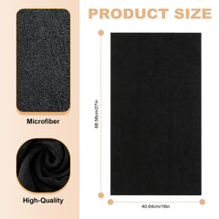 Puomue close-up of microfiber stripe texture for fast absorption