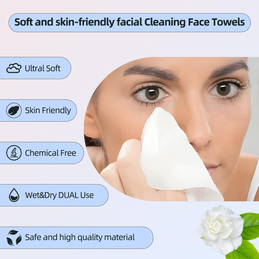 PUPUPE single towel laid flat, demonstrating large lint-free surface