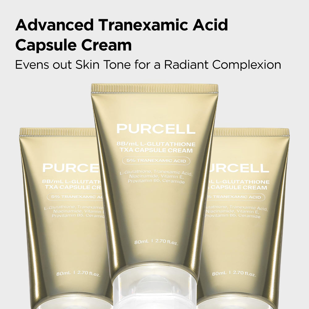 PURCELL visible capsules closeup highlighting targeted active delivery