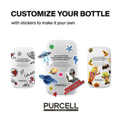 PURCELL two-pack staged flatlay showing value pack and convenient everyday use