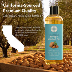 Pure Body Naturals close label detail, highlights cold-pressed and unscented benefit