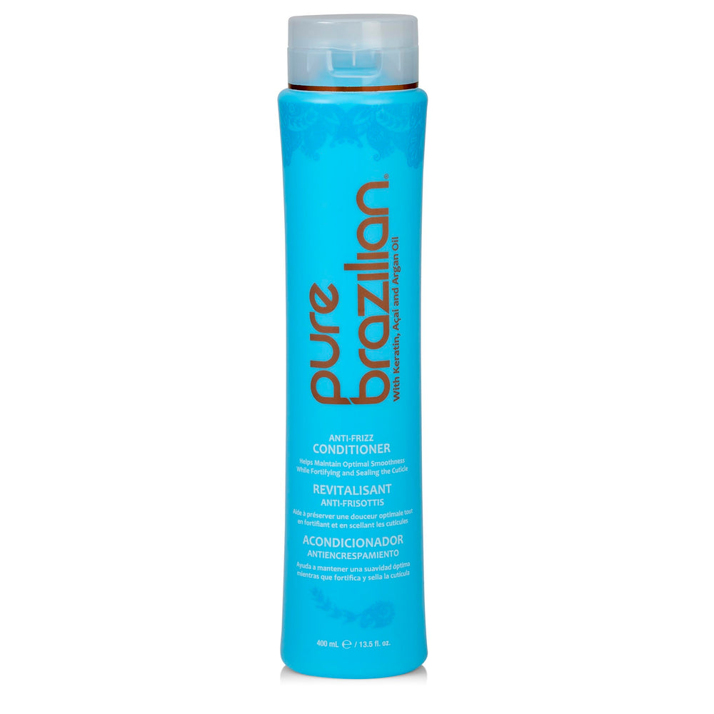 Pure Brazilian front bottle showing clean packaging and quick identification benefit