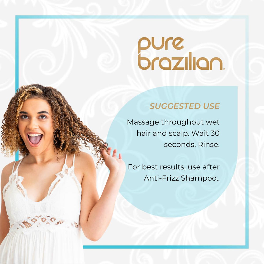 Pure Brazilian size comparison with hand showing 13.5 oz portability benefit