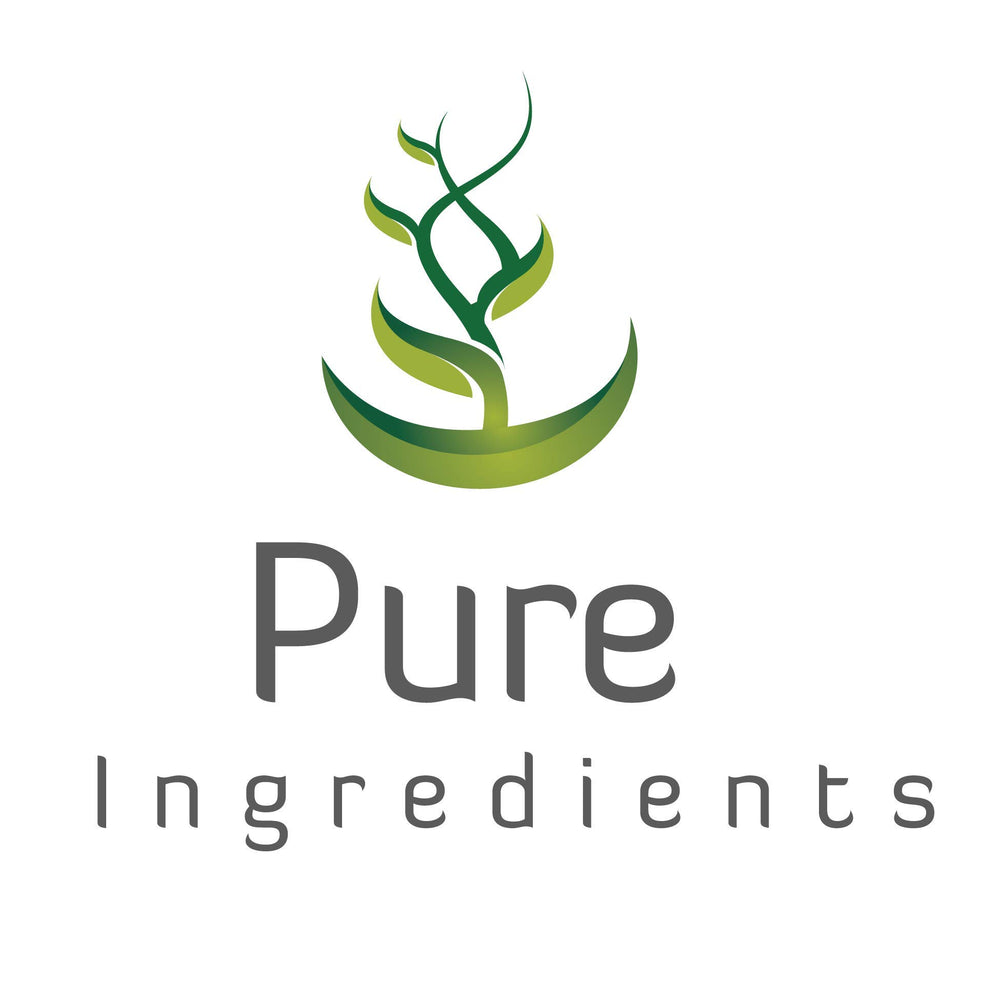 PURE ORIGINAL INGREDIENTS label close-up showing ingredient list and USA packaging reassurance