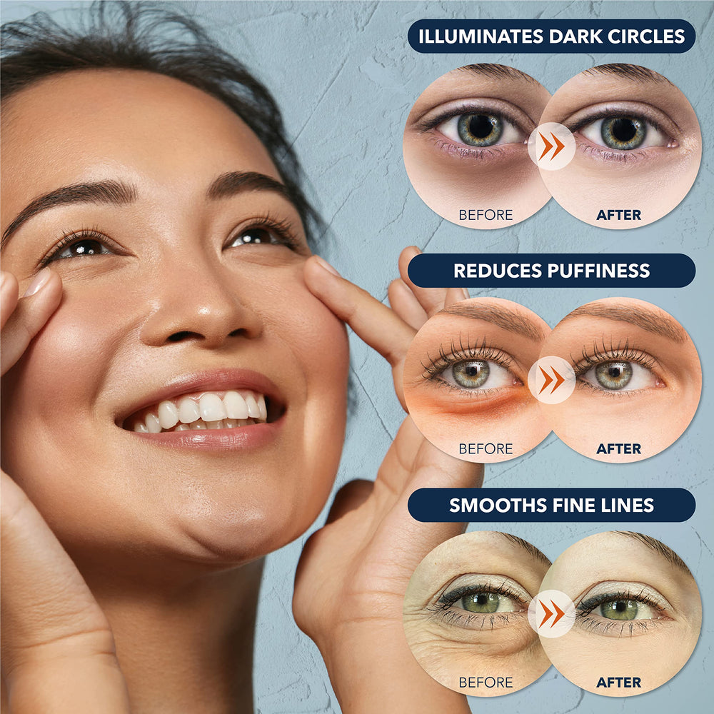Purederm close-up of single collagen eye patch texture and fit