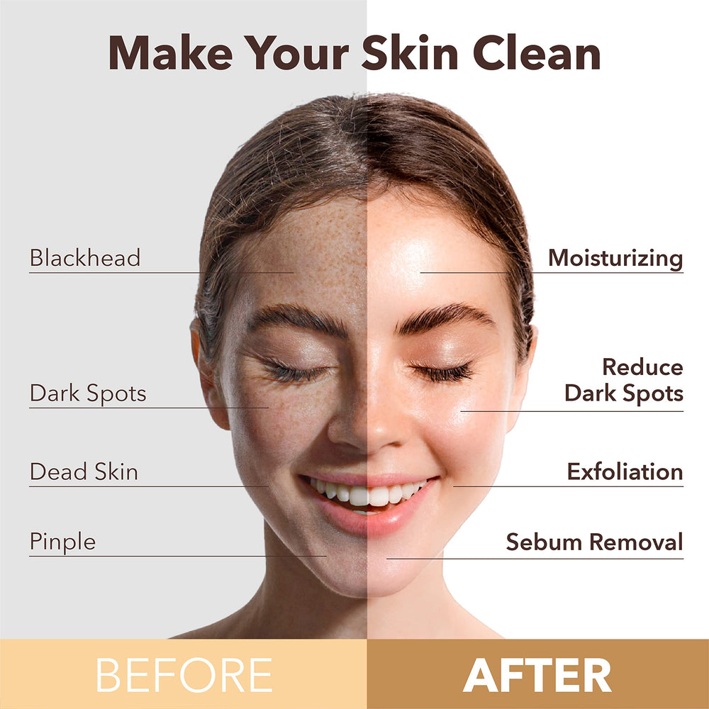 Purederm foaming bubbles on face showing deep-clean sensation and fresh skin