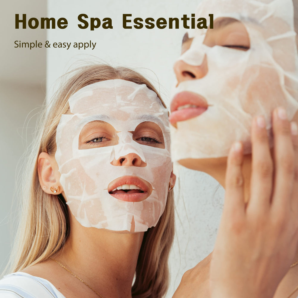 Purederm lifestyle at-home spa scene promoting quick radiant skin pick-me-up