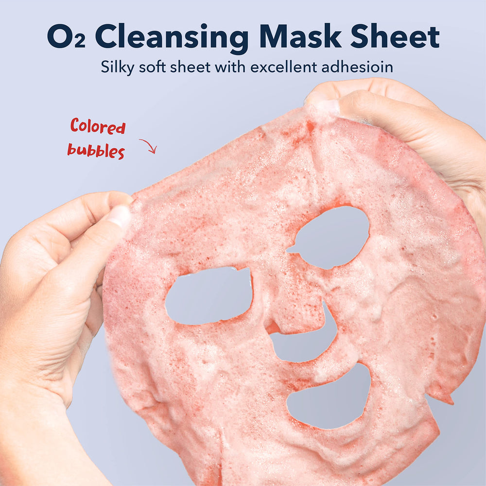 Purederm user applying sheet mask for easy at-home treatment