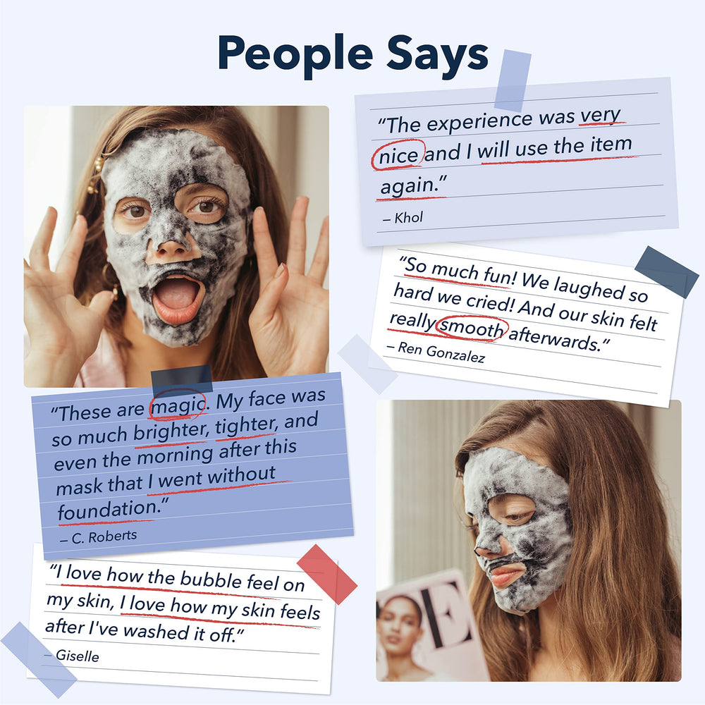 Purederm rinsing mask off to reveal refreshed, clean skin