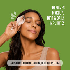 PURELID wipe texture close-up highlighting soft fibers for gentle cleansing
