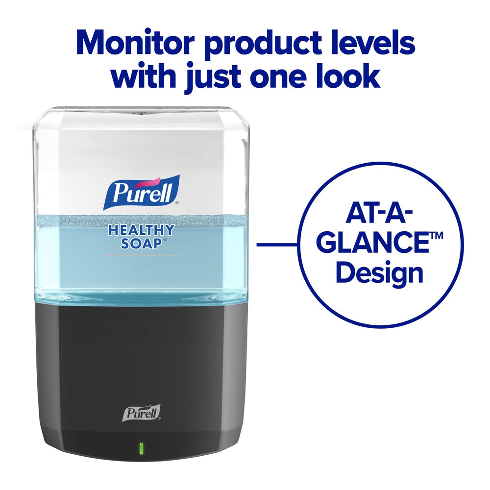 PURELL factory‑sealed nozzle closeup ensuring contamination protection