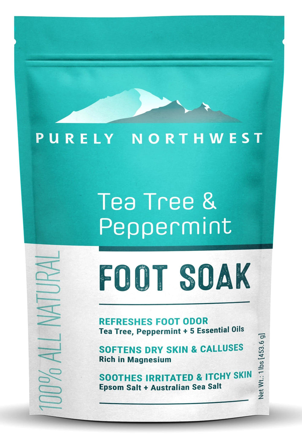 Purely Northwest front packaging showing product and benefits