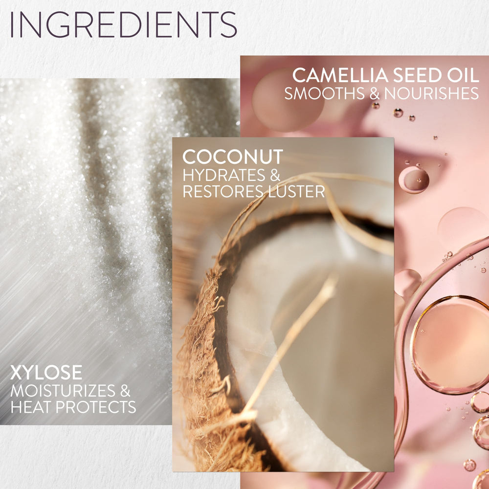 Pureology Color Fanatic bottle label detail highlighting vegan, color-safe benefits