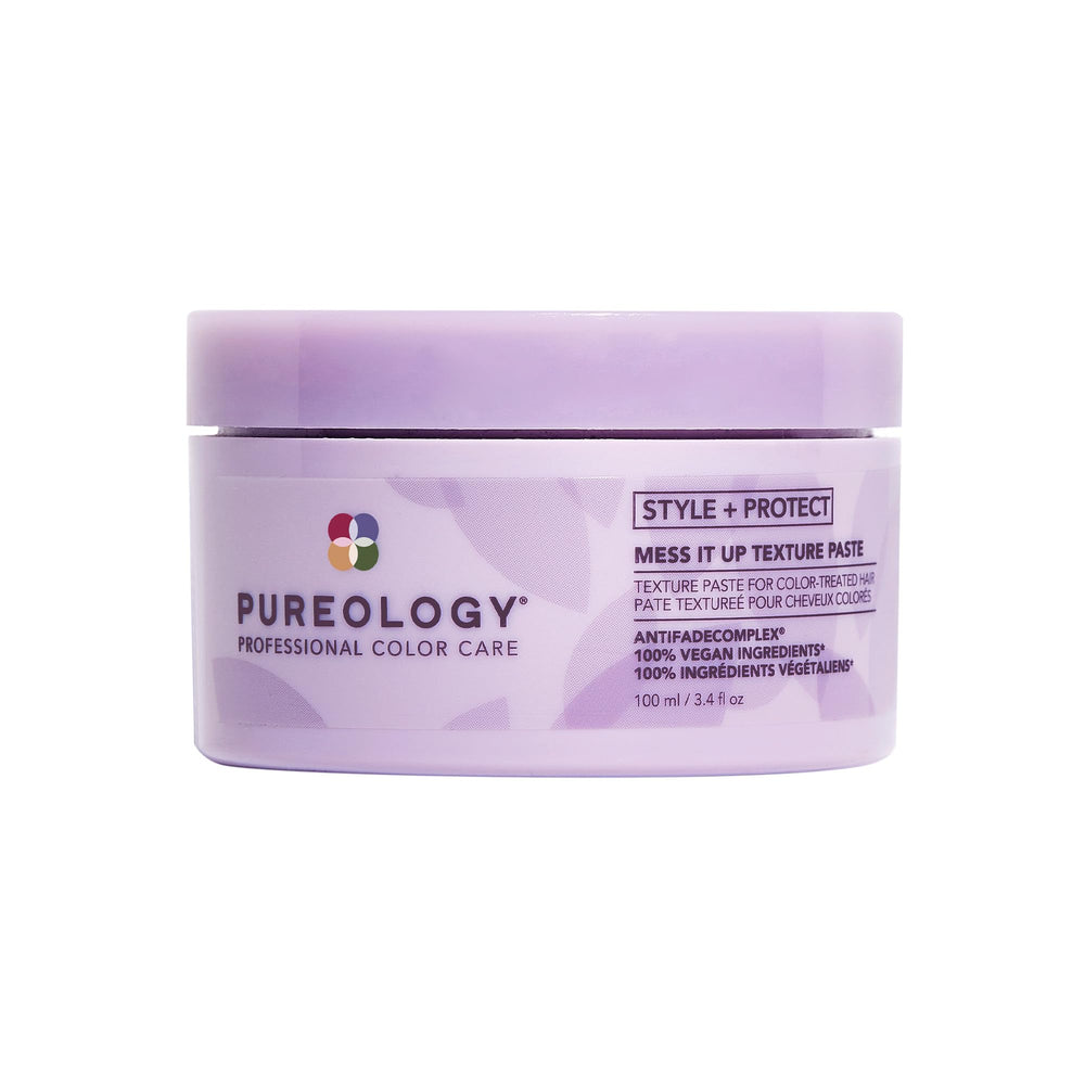 Pureology front packaging showing product jar and branding for easy identification