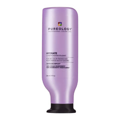 Pureology front bottle showing hydration benefits for color-treated hair