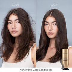 Pureology pump and cap detail highlighting easy dispensing benefit