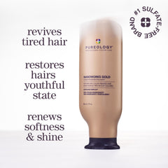 Pureology pump dispenser demonstrating easy application and controlled dosing