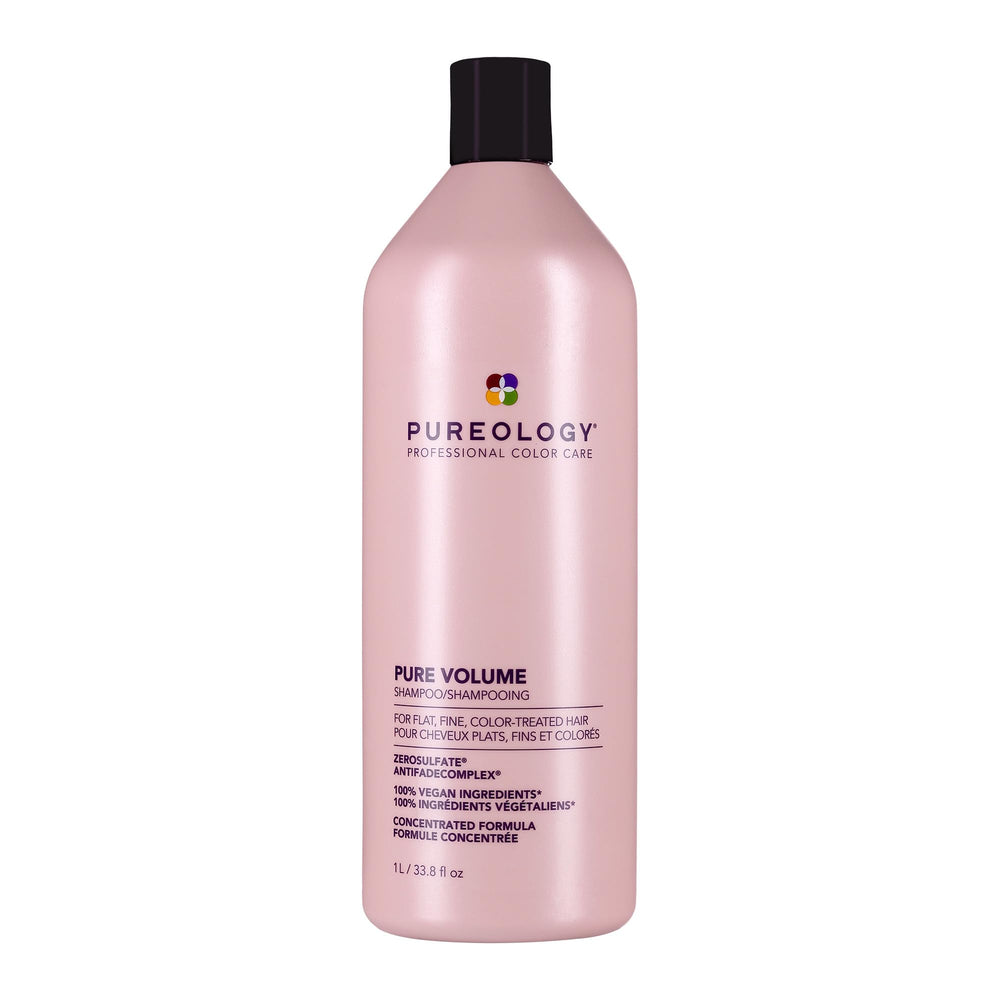 pureology front bottle showing product and easy identification benefit