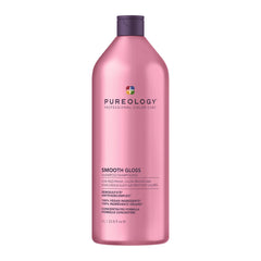 Pureology front bottle view showing product and brand for clear identification and shelf appeal