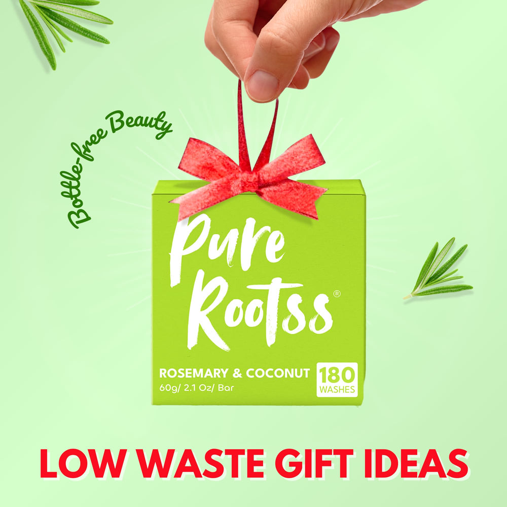 PureRootss conditioner being applied for smoother detangling and manageability
