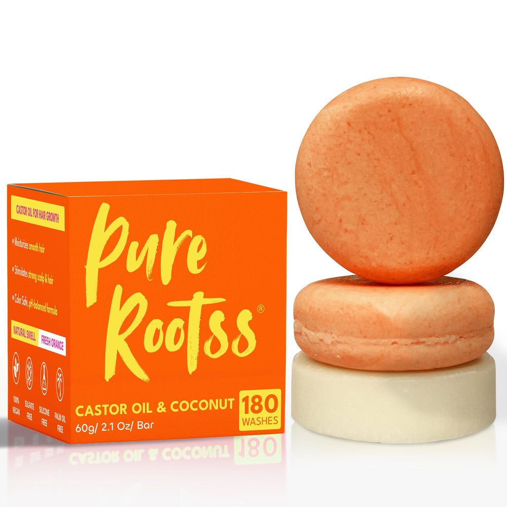 PureRootss front packaging showing eco-friendly bars and benefits