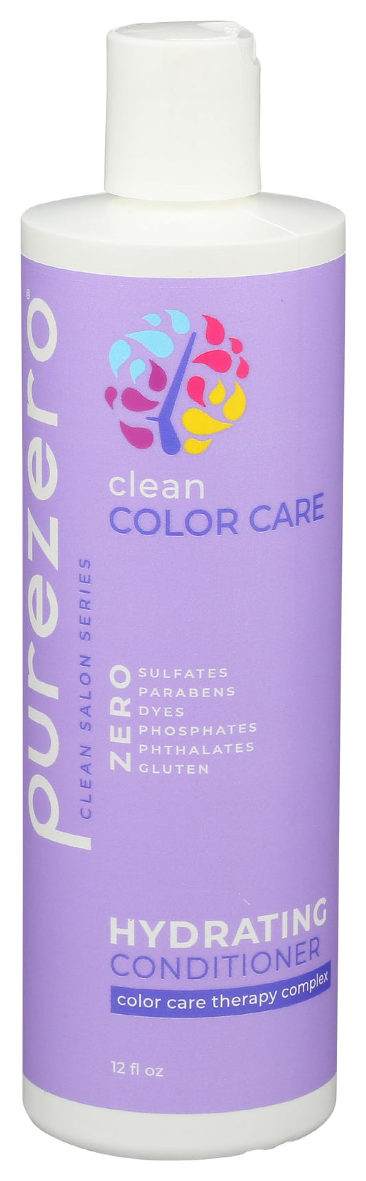 Purezero front packaging shows clean color care and 12 oz for easy selection