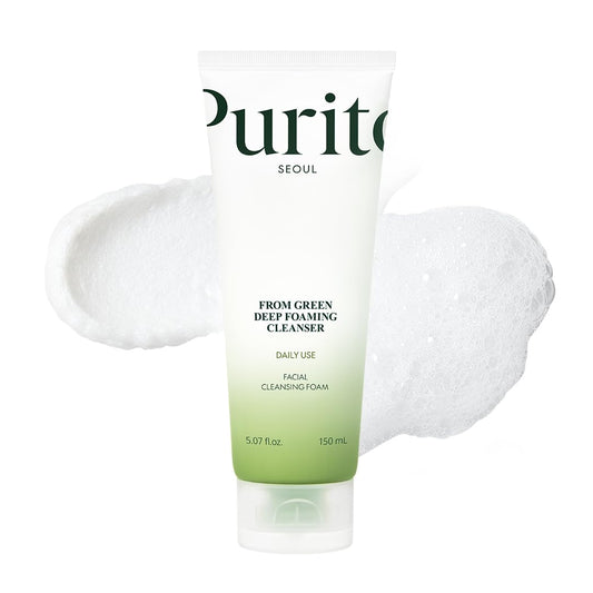 PURITO bottle front packaging showing label and volume, clear product identity and benefit