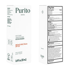 PURITO inside a daily bag setting showing convenience for on-the-go reapplication