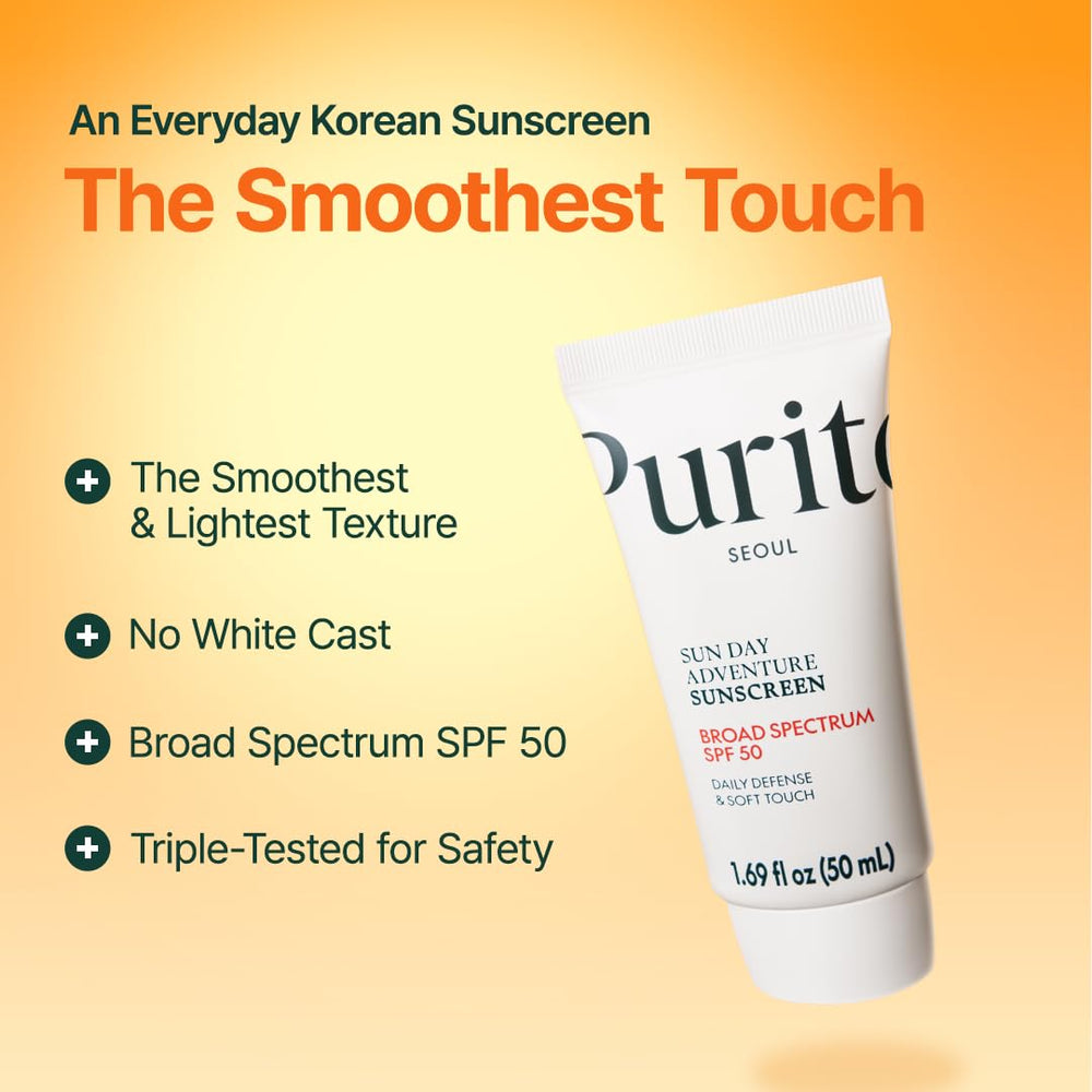 PURITO next to primer and foundation indicating makeup-friendly layering benefit