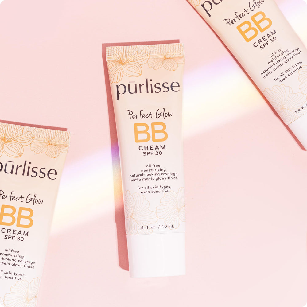 pūrlisse medium shade on wrist for scale and shade-matching benefit