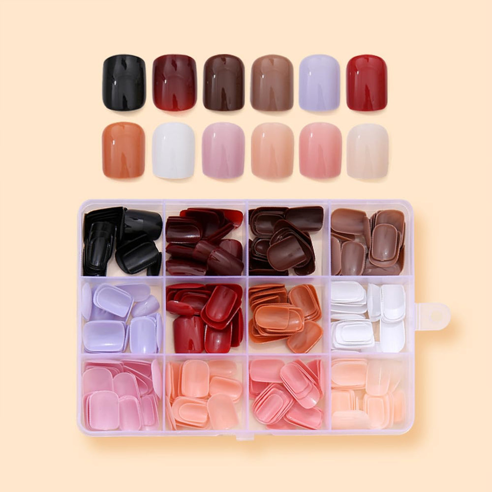 Puyokinm glossy nail surface close-up showing durable shine and smooth finish